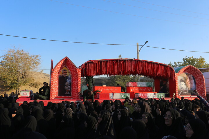 تصاویر/ مردم شهیدپرور جرقویه اصفهان میزبان کاروان اهالی بهشت