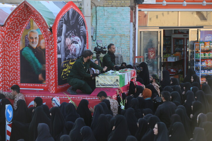 تصاویر/ مردم شهیدپرور جرقویه اصفهان میزبان کاروان اهالی بهشت