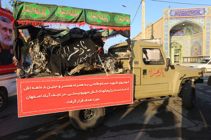 تصاویر/ مردم شهیدپرور جرقویه اصفهان میزبان کاروان اهالی بهشت