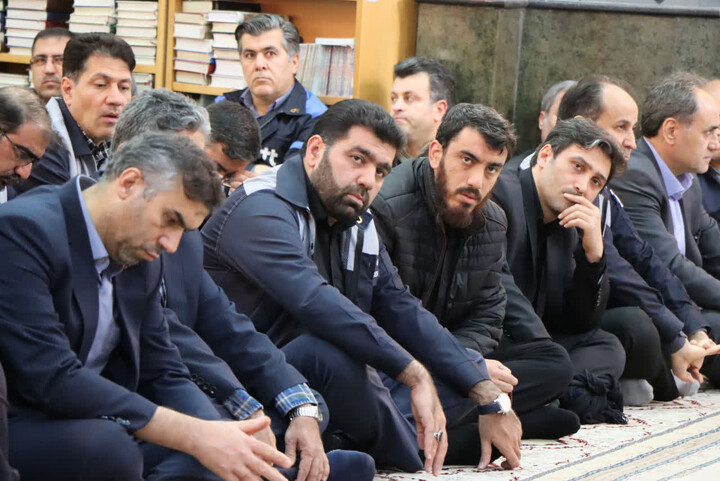 تصاویر| مراسم روضه ایام شهادت صدیقه‌ طاهره‌ در شرکت ایران ترانسفو زنجان