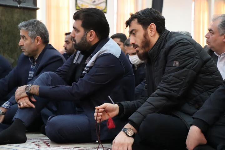 تصاویر| مراسم روضه ایام شهادت صدیقه‌ طاهره‌ در شرکت ایران ترانسفو زنجان