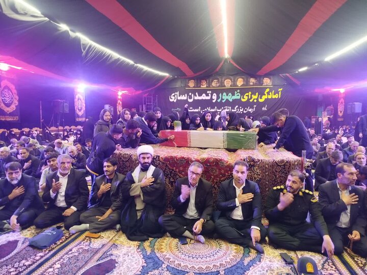 تصاویر/استقبال مردم دلفان از شهید خوش نام وطن