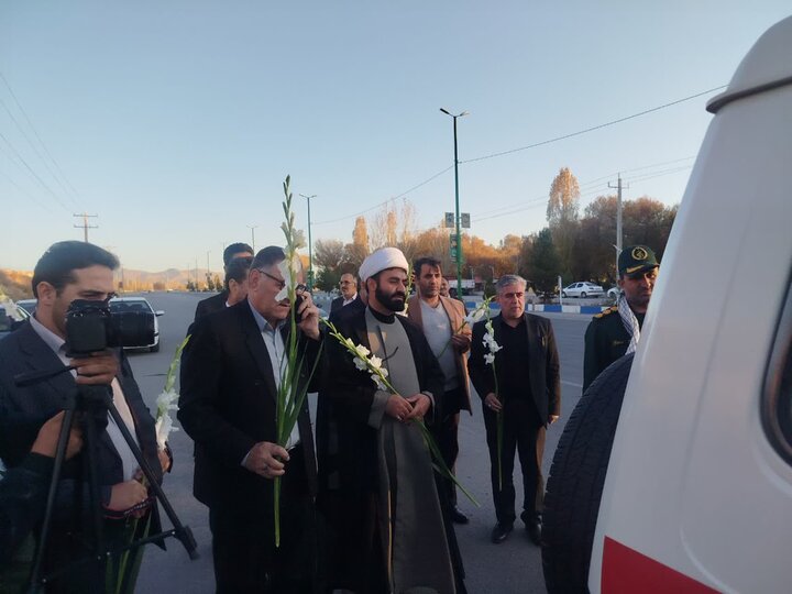 تصاویر/استقبال مردم دلفان از شهید خوش نام وطن