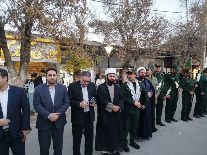 تصاویر/استقبال مردم دلفان از شهید خوش نام وطن