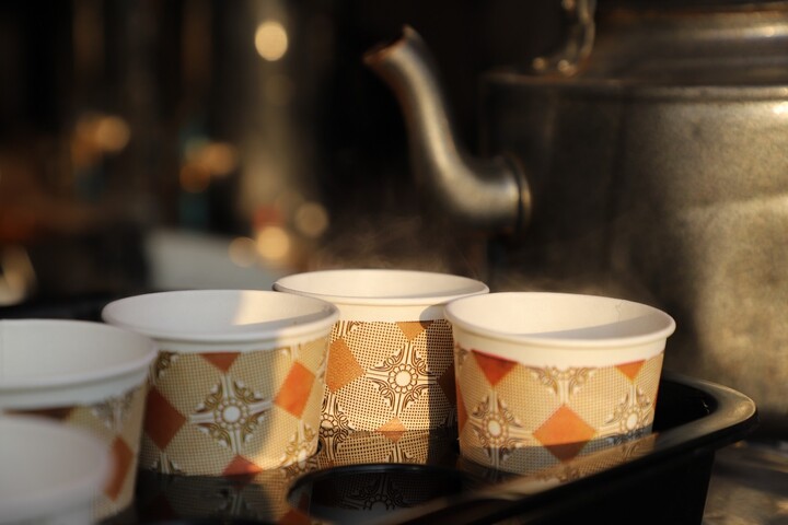 تصاویر/ ایستگاه صلواتی موکب مدرسه علمیه ولیعصر(ع) تبریز