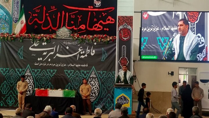 تصاویر/مراسم استقبال و تشییع شهید گمنام در رابر