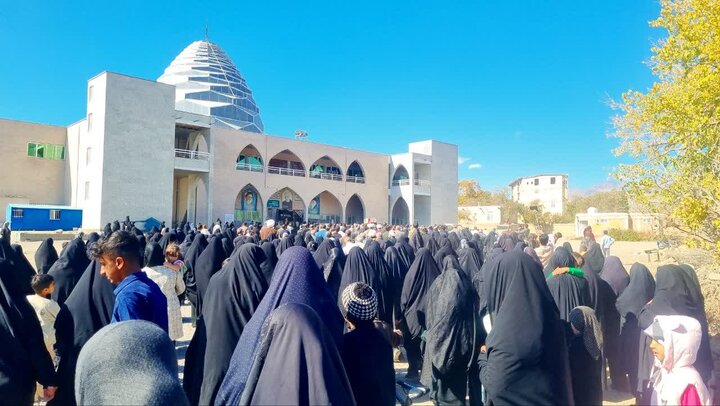 تصاویر/مراسم استقبال و تشییع شهید گمنام در رابر