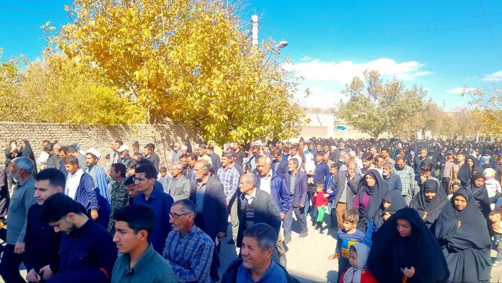 تصاویر/مراسم استقبال و تشییع شهید گمنام در رابر