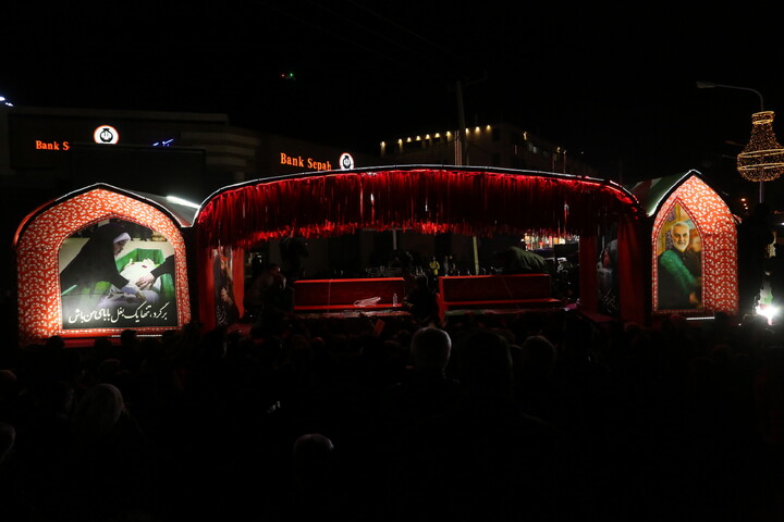 تصاویر/ استقبال مردم شهر بهارستان و سپاهان شهر اصفهان  از کاروان اهالی بهشت