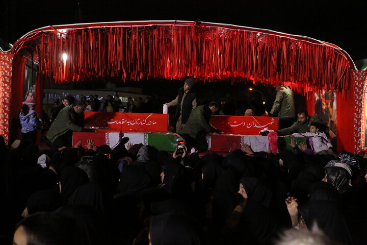 تصاویر/ استقبال مردم شهر بهارستان و سپاهان شهر اصفهان  از کاروان اهالی بهشت