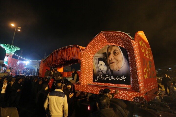 تصاویر/ استقبال مردم شهر بهارستان و سپاهان شهر اصفهان  از کاروان اهالی بهشت