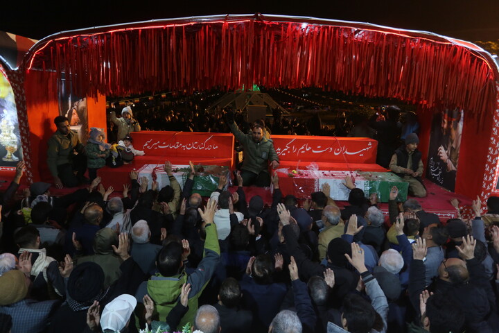 تصاویر/ استقبال مردم شهر بهارستان و سپاهان شهر اصفهان  از کاروان اهالی بهشت