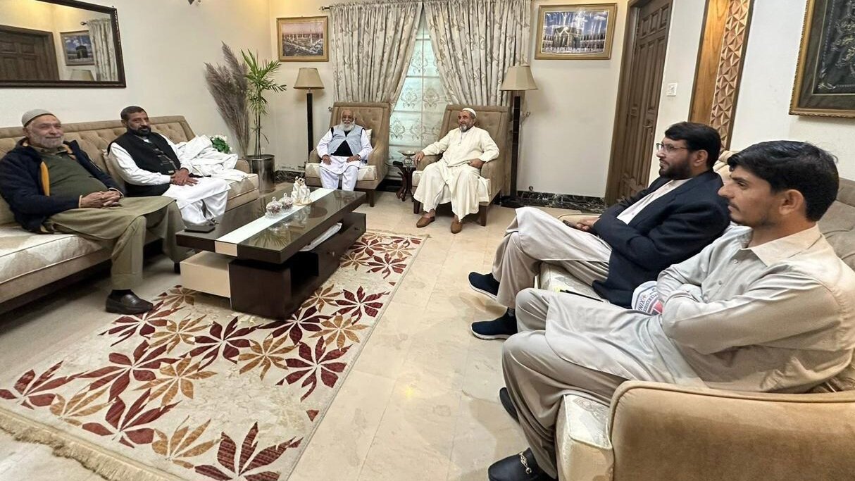 آیت اللہ حافظ ریاض نجفی سے علامہ عارف واحدی کی ملاقات / ملکی و دینی امور پر گفتگو