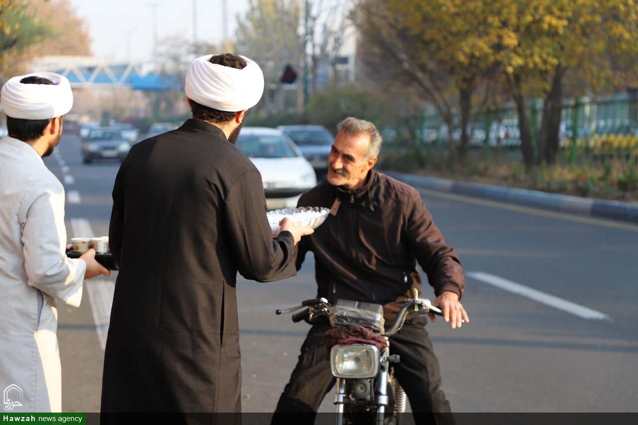 کلیپ | ایستگاه صلواتی موکب مدرسه علمیه ولیعصر(ع) تبریز