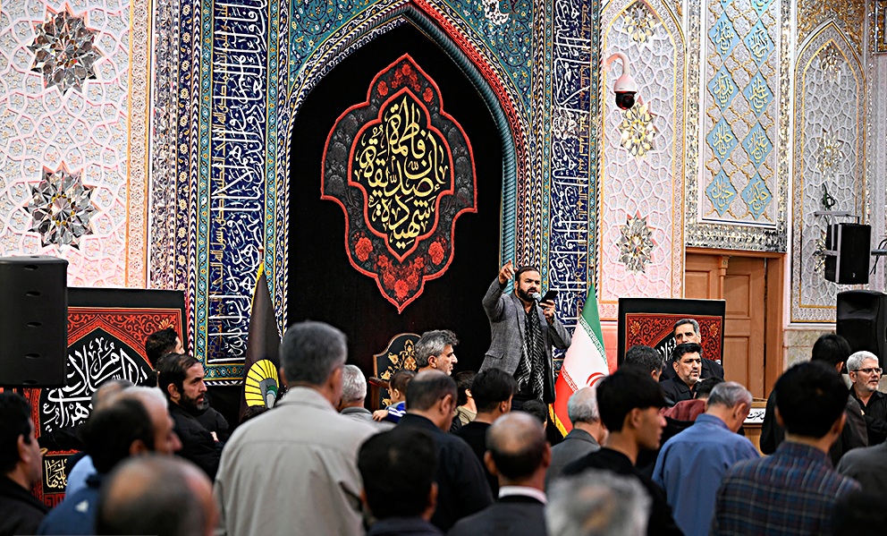 تصاویر/ حضرت عبدالعظیم حسنیؑ کے حرم میں ایامِ فاطمیہ کی مجالس عزا کا انعقاد