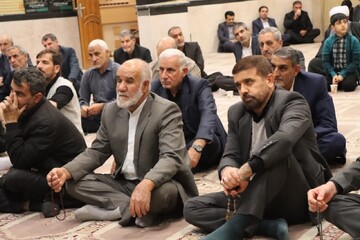 تصاویر/ برگزاری مراسم عزاداری ایام شهادت حضرت فاطمه (س)