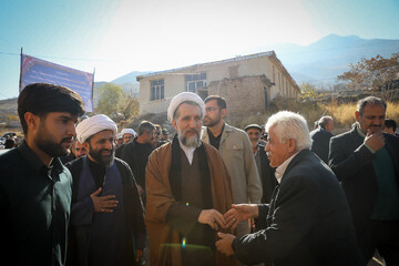 تصاویر / سفر نماینده ولی فقیه در استان قزوین به الموت غربی