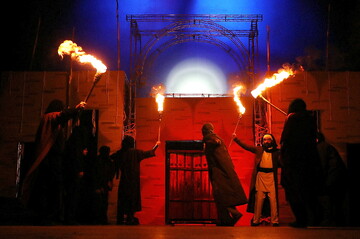 تصاویر/ سوگواره فاطمی یاس ارغوانی