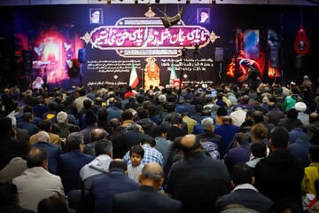 تصاویر| مراسم سوگواری فاطمیه (دهه دوم) رزمندگان اسلام در اصفهان