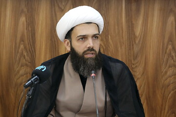 تصاویر/ نشست خبری مدیر گروه‌های جهادی حوزه‌های علمیه کشور