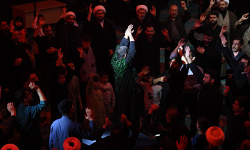 تصاویر/ مراسم شب شهادت حضرت فاطمه زهرا(س) در مصلی ارومیه