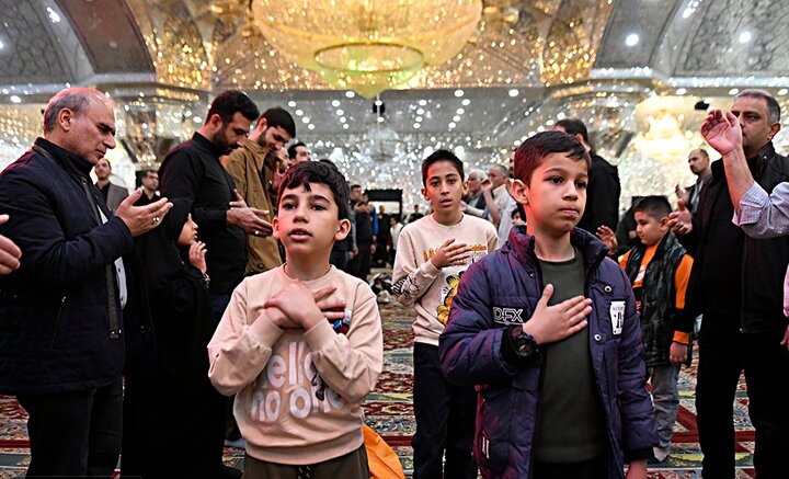 تصاویر/ عزاداری و سوگواری فاطمیه در حرم حضرت عبدالعظیم حسنی(ع)