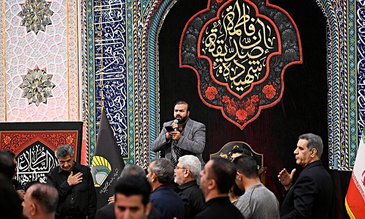 تصاویر/ عزاداری و سوگواری فاطمیه در حرم حضرت عبدالعظیم حسنی(ع)