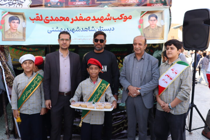 تصاویر/ موکب‌های دانش‌آموزی در یادواره شهید شاخص  کشور