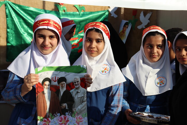 تصاویر/ موکب‌های دانش‌آموزی در یادواره شهید شاخص  کشور