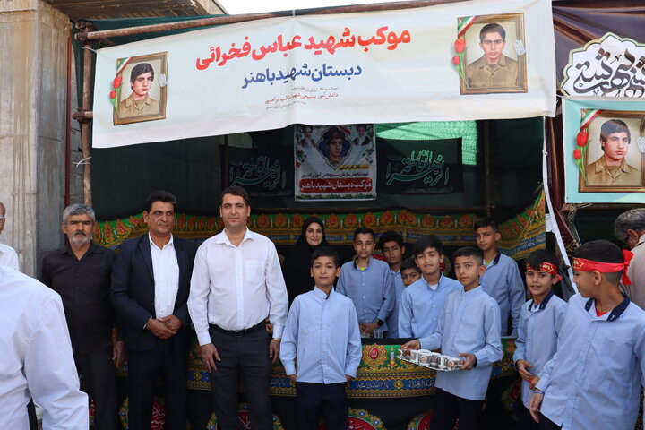 تصاویر/ موکب‌های دانش‌آموزی در یادواره شهید شاخص  کشور