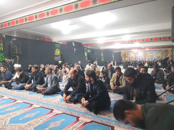 تصاویر/برگزاری مراسم عزاداری در شهرستان سرابله