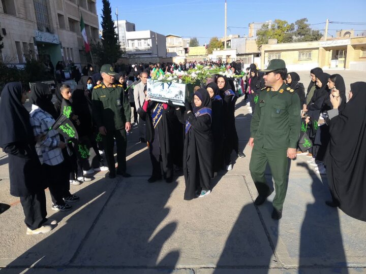 تصاویر/برگزاری مراسم تشییع شهید گمنام درشهرستان چرداول