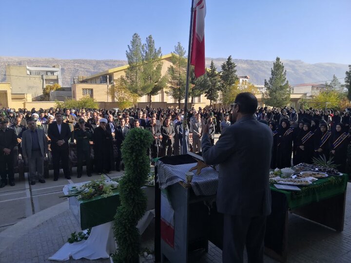 تصاویر/برگزاری مراسم تشییع شهید گمنام درشهرستان چرداول