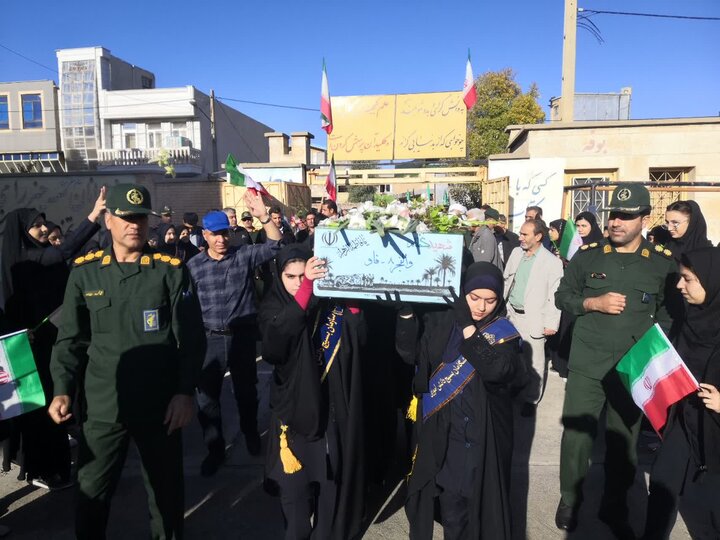 تصاویر/برگزاری مراسم تشییع شهید گمنام درشهرستان چرداول