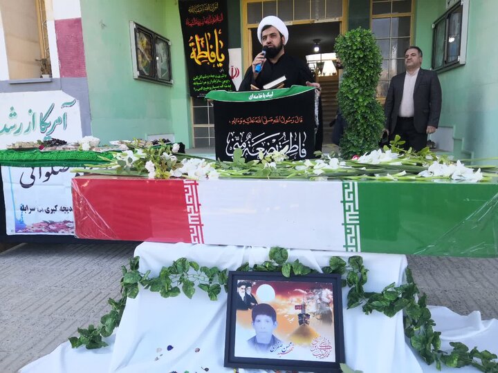 تصاویر/برگزاری مراسم تشییع شهید گمنام درشهرستان چرداول