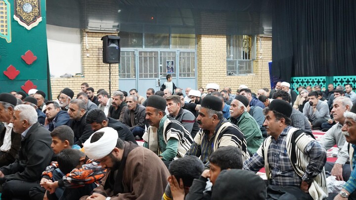 مراسم عزاداری شهادت حضرت زهرا (س) در مصلی نماز جمعه ایذه،
