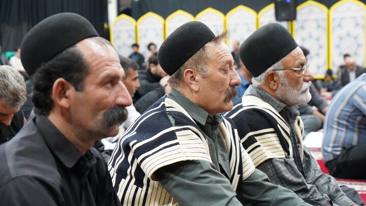 مراسم عزاداری شهادت حضرت زهرا (س) در مصلی نماز جمعه ایذه،