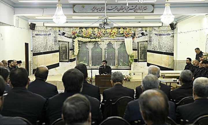 تصاویر/ تشرف خادمان آستان مقدسه حضرت معصومه(س) به حرم حضرت عبدالعظیم(ع)