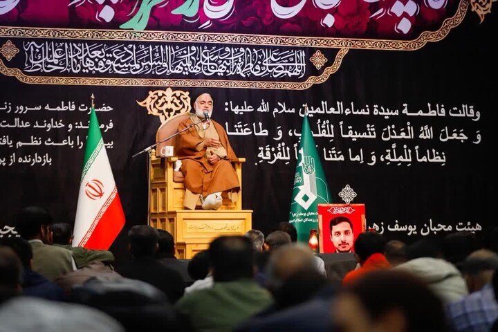 تصاویر| مراسم سوگواری فاطمیه (دهه دوم) رزمندگان اسلام در اصفهان