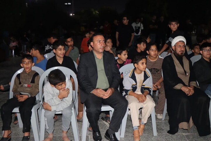 تصاویر/ مراسم تعزیه خوانی شهادت حضرت فاطمه زهرا(س)  در عالیشهر