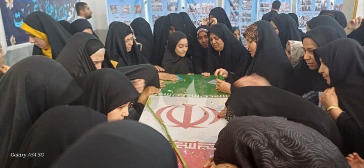 حضور پیکر شهید گمنام در شهرستان مهران