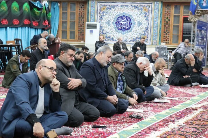 تصاویر | مراسم عزاداری ایام فاطمیه در مسجد جامع حضرت صاحب الزمان(عج) جلفا