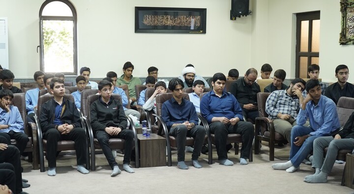 تصاویر/ نشست مسئول اتحادیه انجمن‌های اسلامی دانش‌آموزان بوشهر با امام جمعه