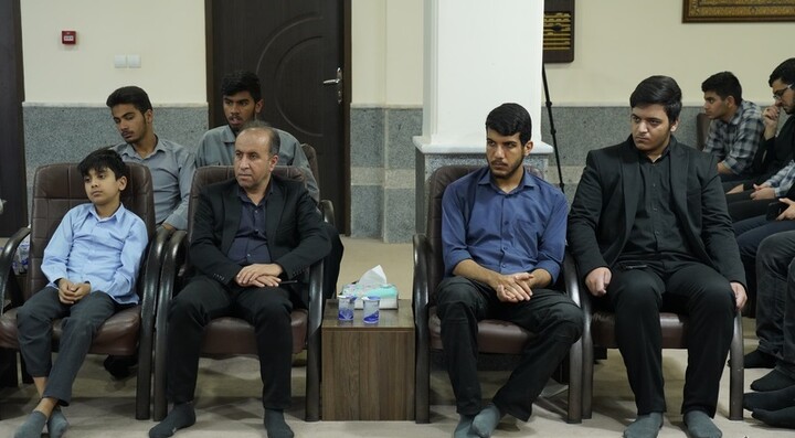 تصاویر/ نشست مسئول اتحادیه انجمن‌های اسلامی دانش‌آموزان بوشهر با امام جمعه