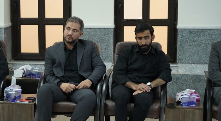 تصاویر/ نشست مسئول اتحادیه انجمن‌های اسلامی دانش‌آموزان بوشهر با امام جمعه