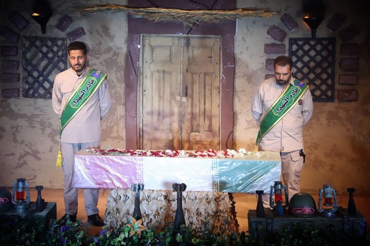 تصاویر/مراسم استقبال از پیکر مطهر شهید گمنام در دانشگاه آزاد اسلامی اراک