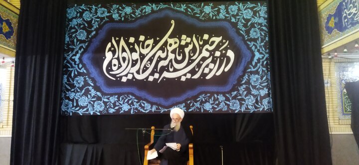 تصاویر/ مراسم سوگواری شهادت حضرت فاطمه(س)
