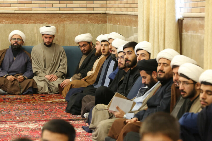 تصاویر / مراسم پیشگامان رهایی در مدرسه علمیه امیرالمومنین‌(ع) تبریز