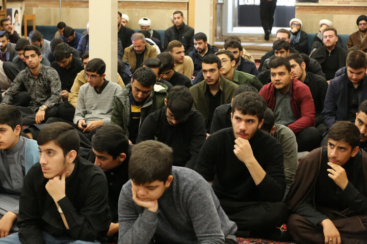 تصاویر / مراسم پیشگامان رهایی در مدرسه علمیه امیرالمومنین‌(ع) تبریز