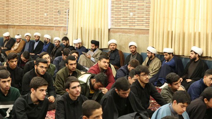 تصاویر / مراسم پیشگامان رهایی در مدرسه علمیه امیرالمومنین‌(ع) تبریز